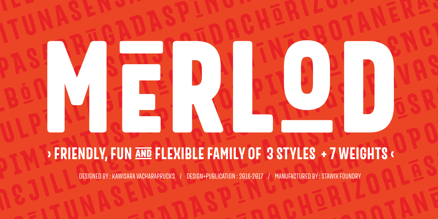 Merlod Norme SemiBold Font preview